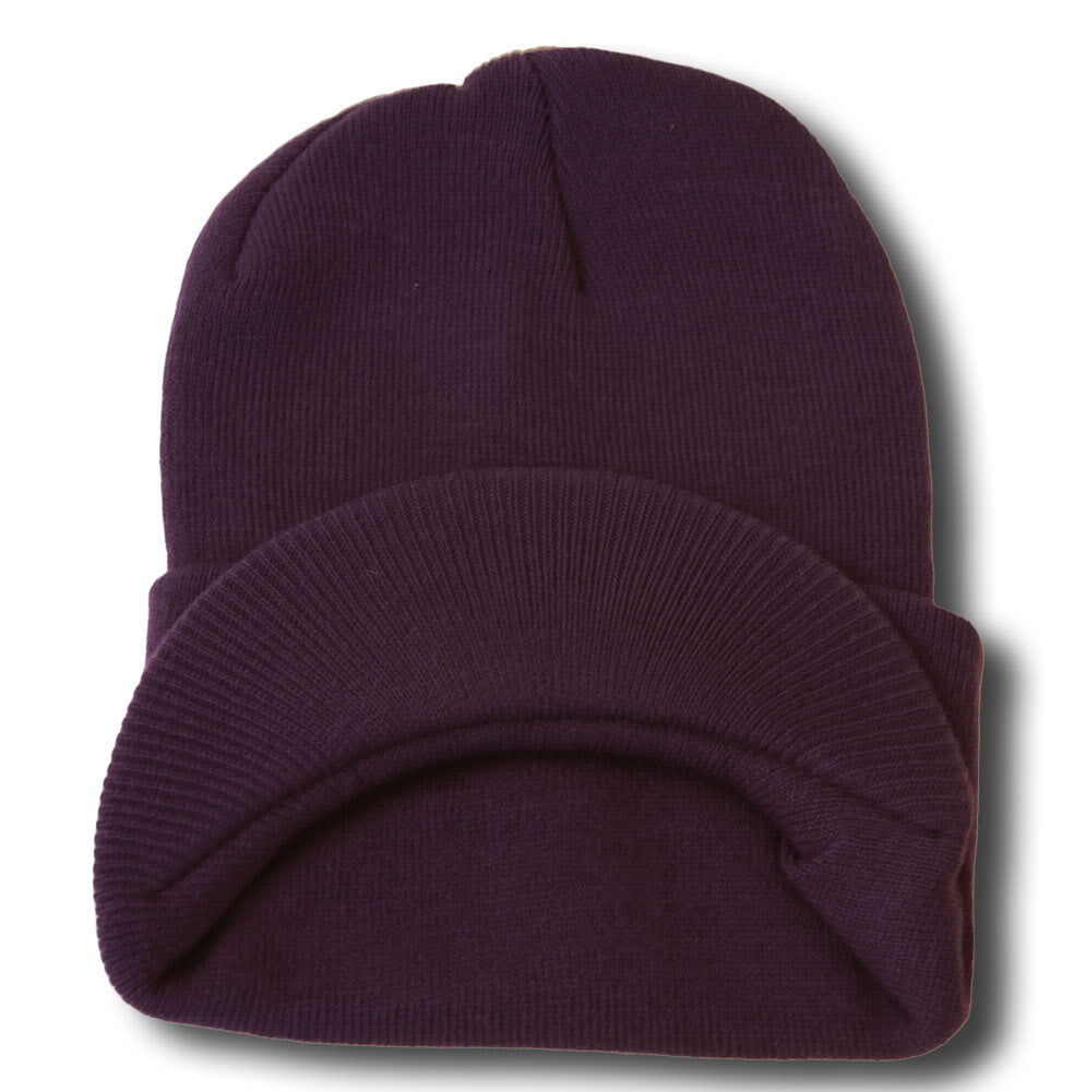 TopHeadwear Cuff Jeep Visor Winter Beanie