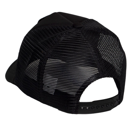 TOP HEADWEAR Men's Death Ace Trucker Hat - Ace of Spade Skull Bones Snapback Cap, Black