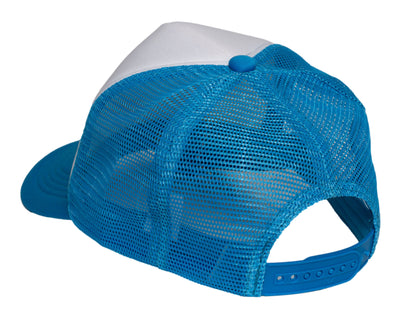 TOP HEADWEAR Women's Cowboys and Tequila Trucker Hat - Mesh Snapback Cap, White/Blue
