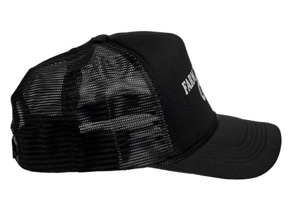 TOP HEADWEAR Men's Farm Life Trucker Hat - Snapback Tractor Cap Black