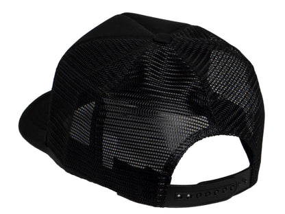 TOP HEADWEAR Men's Yee Haw! Trucker Hat - Adjustable Snapback Cap Black