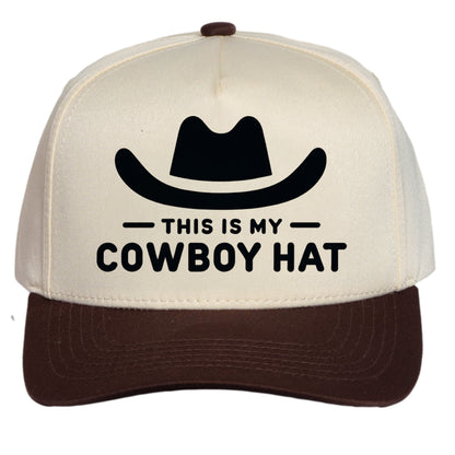 TOP HEADWEAR Womens This is My Cowboy Hat - Western Style Adjustable Snapback Baseball Cap