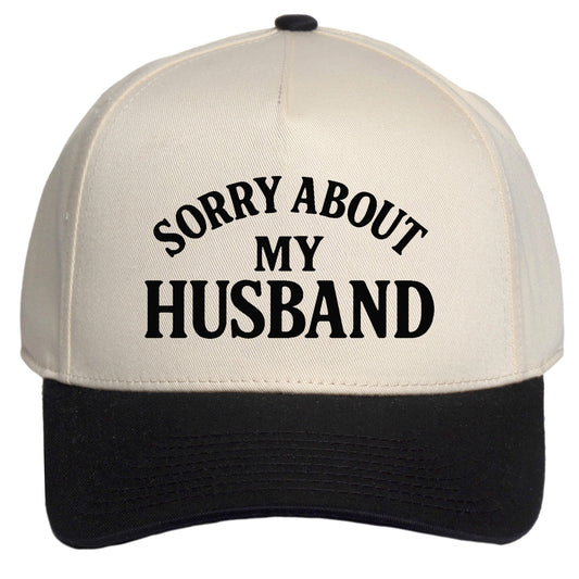 TOP HEADWEAR Womens Sorry About My Husband Hat - Adjustable Snapback Baseball Cap