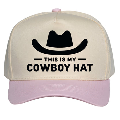 TOP HEADWEAR Womens This is My Cowboy Hat - Western Style Adjustable Snapback Baseball Cap