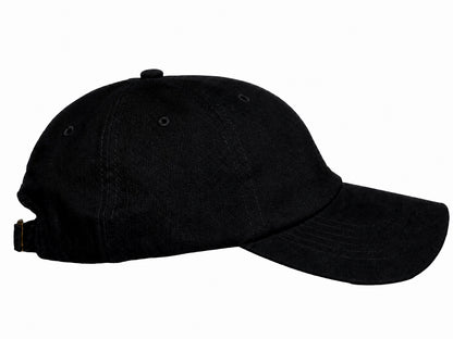 Heart Design Low Profile Dad Hat Embroidered Adjustable Cap
