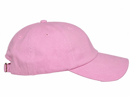 Heart Design Low Profile Dad Hat Embroidered Adjustable Cap
