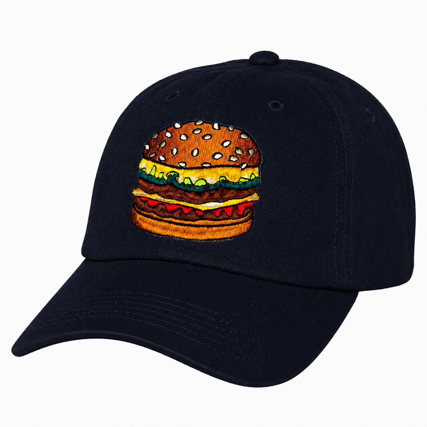 Mens Womens Food Design Low Profile Dad Hat  Adjustable Cap