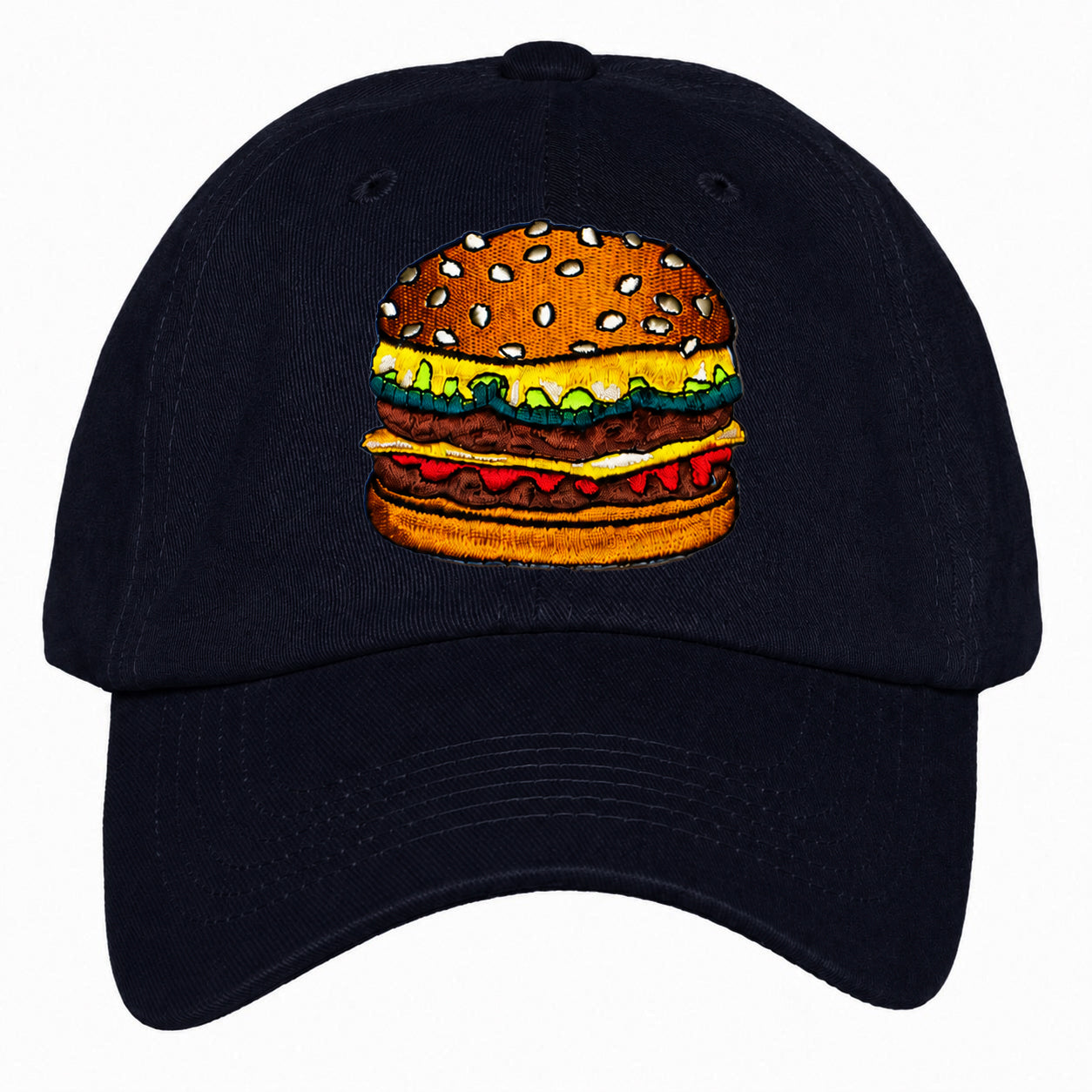Mens Womens Food Design Low Profile Dad Hat  Adjustable Cap