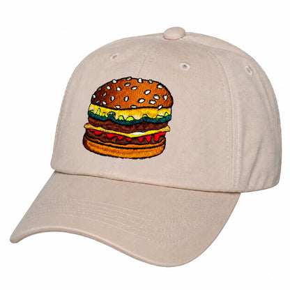 Mens Womens Food Design Low Profile Dad Hat  Adjustable Cap