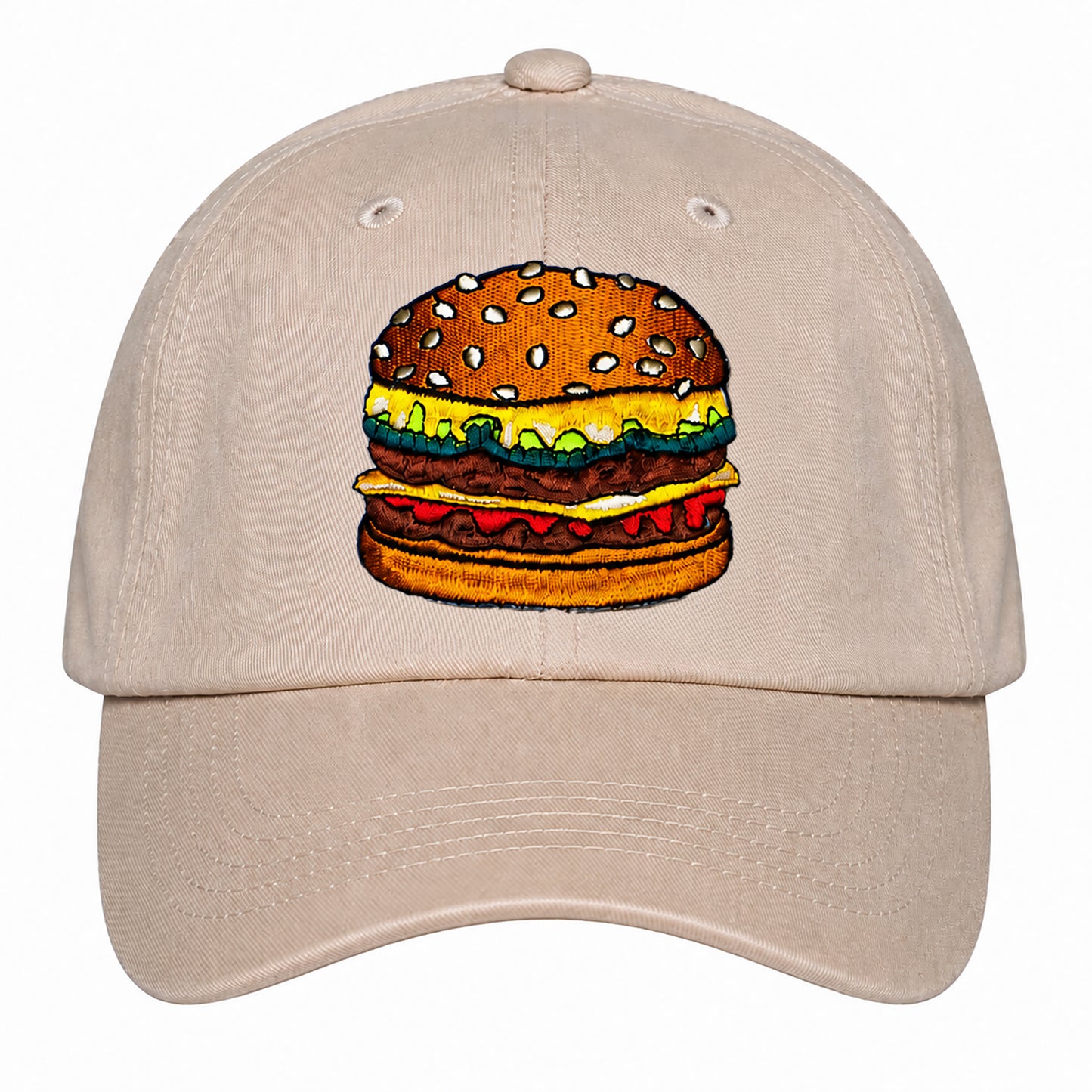 Mens Womens Food Design Low Profile Dad Hat  Adjustable Cap