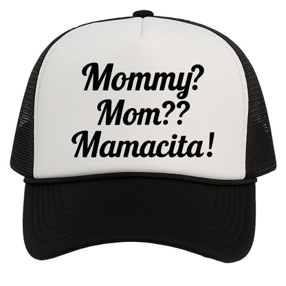 TOP HEADWEAR Women's Mom Mommy Mamacita Trucker Hat - Mesh Snapback Cap