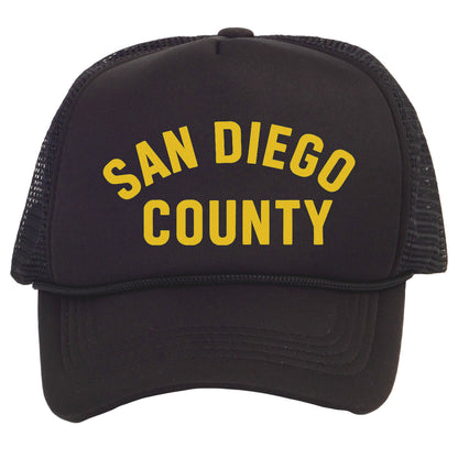 TOP HEADWEAR County Trucker Hat for Men – Snapback Retro Style Local Pride Cap