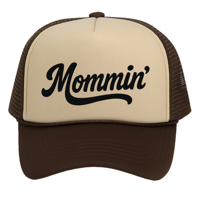 TOP HEADWEAR Women's Mommin Trucker Hat - Mesh Snapback Mommy Cap