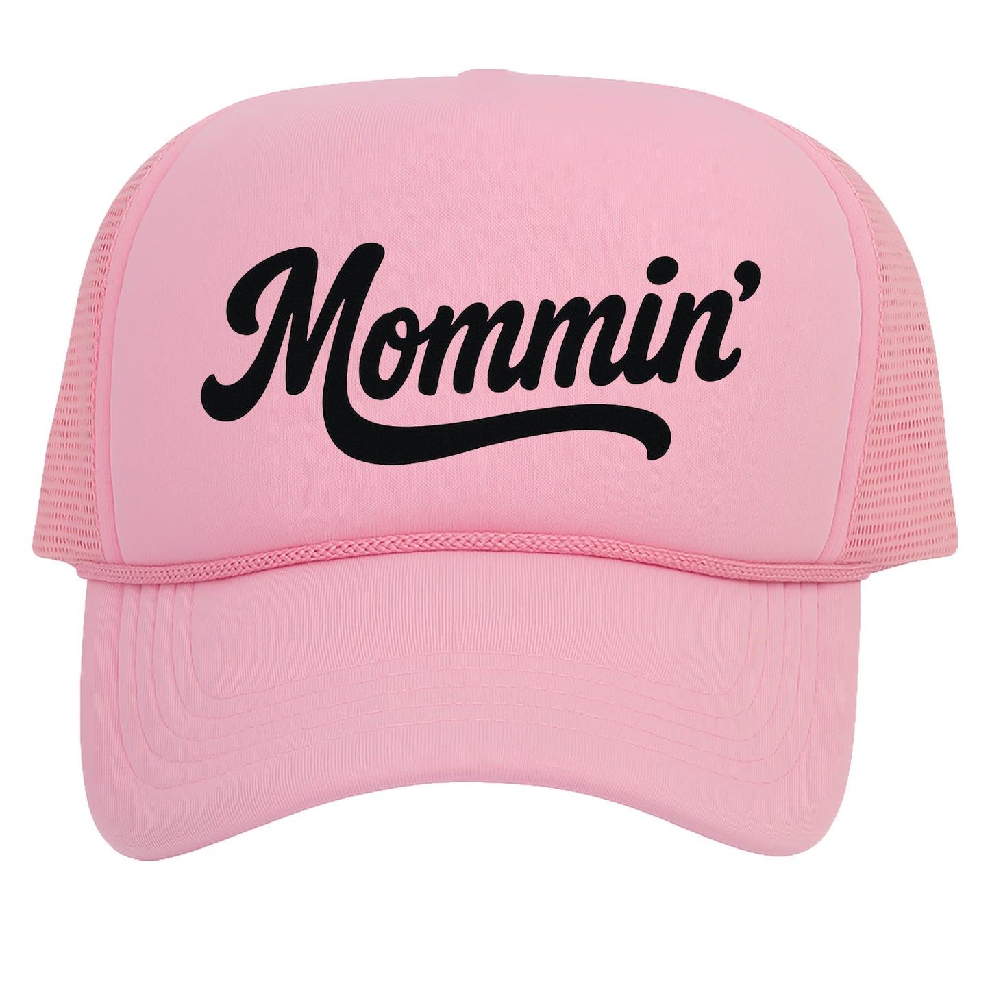 TOP HEADWEAR Women's Mommin Trucker Hat - Mesh Snapback Mommy Cap