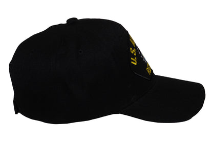 TOP HEADWEAR Men's Retired Military Veteran Hat - Adjustable Hook & Loop Baseball Cap