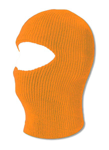 TopHeadwear One 1 Hole Ski Mask - Neon Orange
