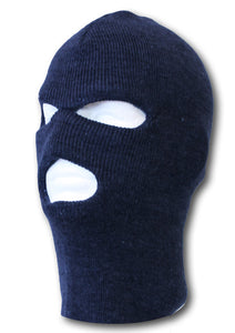 TopHeadwear Face Ski Mask 3 Hole, Navy