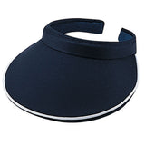 Cotton Twill Clip-On Athletic Visor