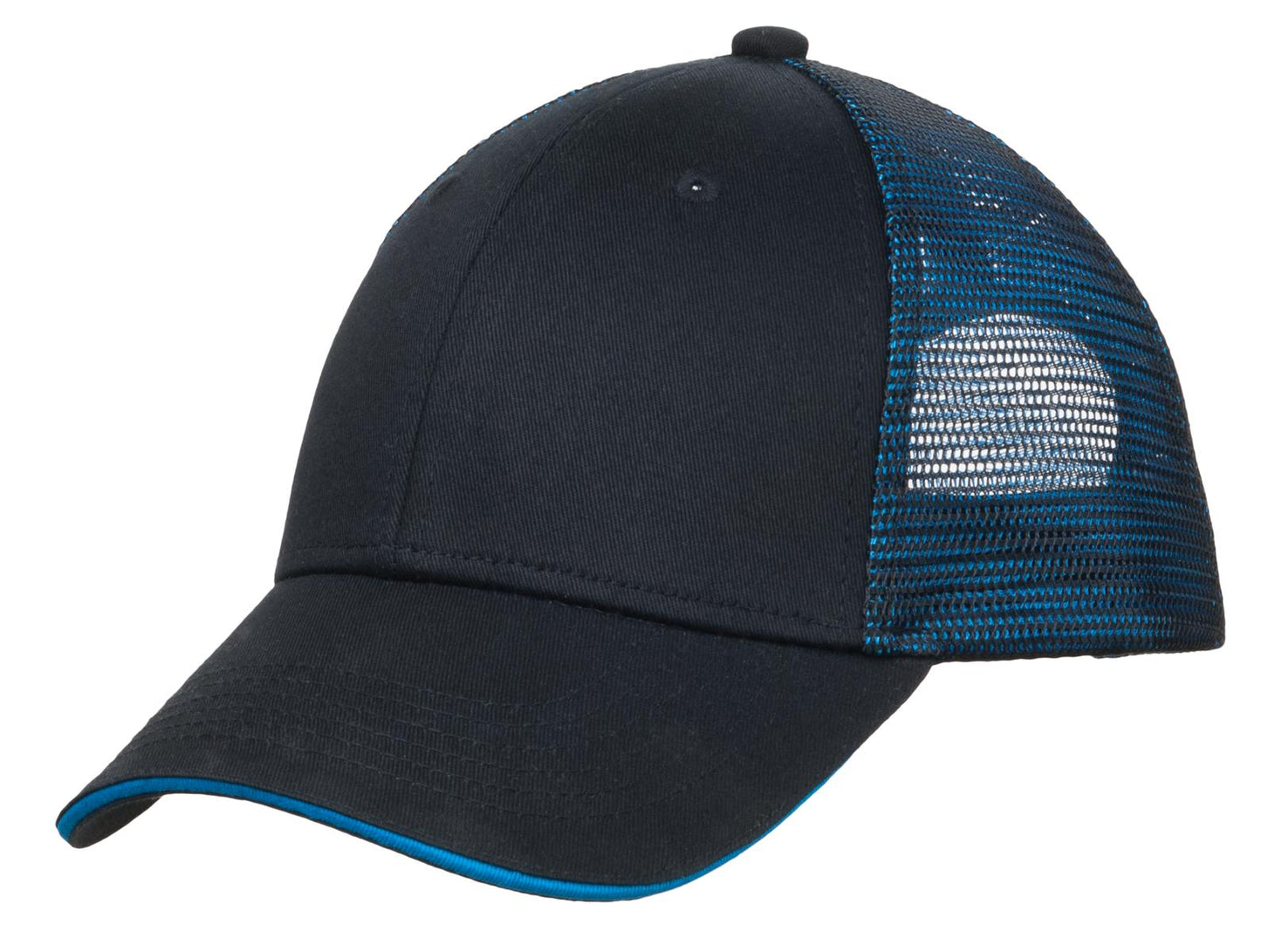 Top Headwear Double Mesh Snapback Sandwich Bill Cap