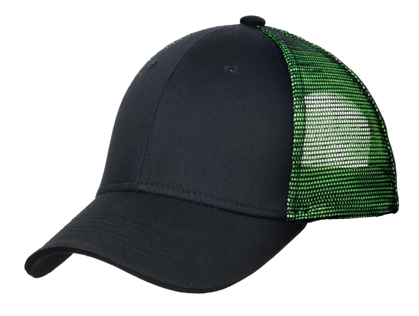 Top Headwear Double Mesh Snapback Sandwich Bill Cap
