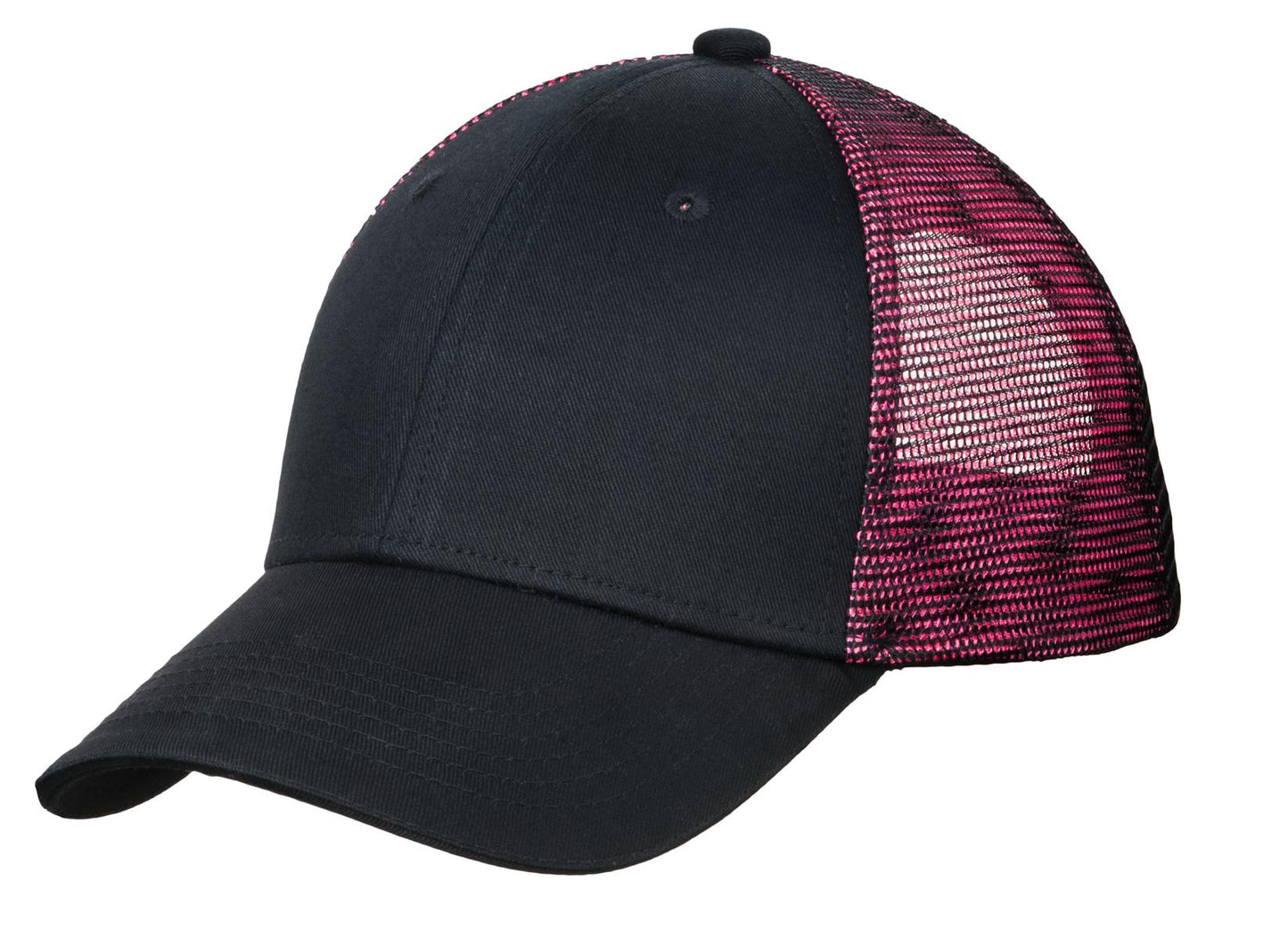 Top Headwear Double Mesh Snapback Sandwich Bill Cap
