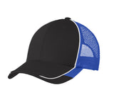 Top Headwear Colorblock Mesh Back Cap