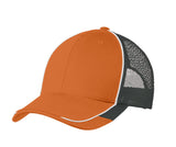 Top Headwear Colorblock Mesh Back Cap