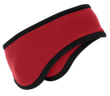 Top Headwear Two-Color Fleece Headband