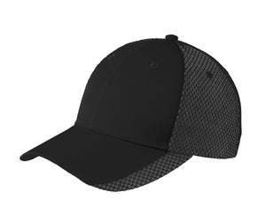Top Headwear Two-Color Mesh Back Cap