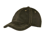 Top Headwear Pigment Print Distressed Cap