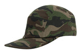 TopHeadwear Print Cotton Five-Panel Jockey Cap