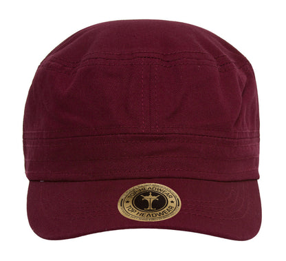 TopHeadwear Cotton Adjustable Cadet Caps