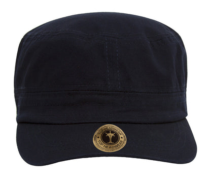 TopHeadwear Cotton Adjustable Cadet Caps