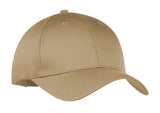 Top Headwear Six-Panel Twill Cap