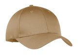 Top Headwear Six-Panel Twill Cap