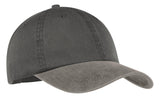 Top Headwear Two-Tone Pigment-Dyed Cap
