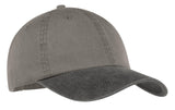 Top Headwear Two-Tone Pigment-Dyed Cap