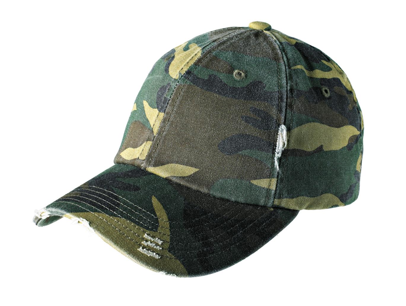 Top Headwear Distressed Cap