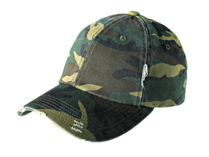 Top Headwear Distressed Cap