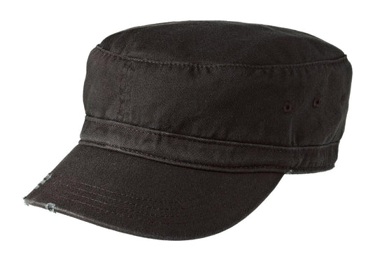 Top Headwear Distressed Military Hat