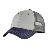 Top Headwear Tri-Tone Mesh Back Cap