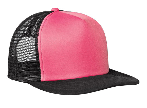 Top Headwear Flat Bill Snapback Trucker Cap