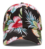 Low Profile Unstructured Floral Cap