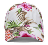 Low Profile Unstructured Floral Cap