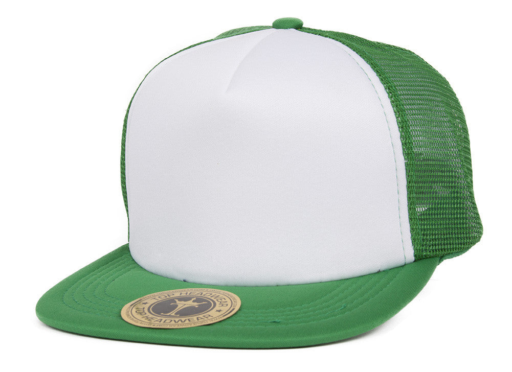 TopHeadwear Two-Tone Adjustable Trucker Caps (Various Colors)