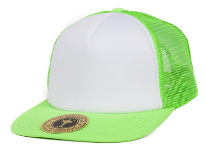 TopHeadwear Two-Tone Adjustable Trucker Caps (Various Colors)