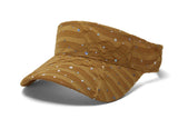 TopHeadwear Glitter Sequin Visor Hat