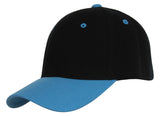 TopHeadwear Solid/Two-Tone Adjustable Baseball Cap + Black GT Bandana