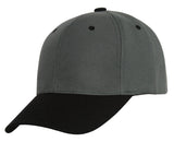 TopHeadwear Solid/Two-Tone Adjustable Baseball Cap + Black GT Bandana