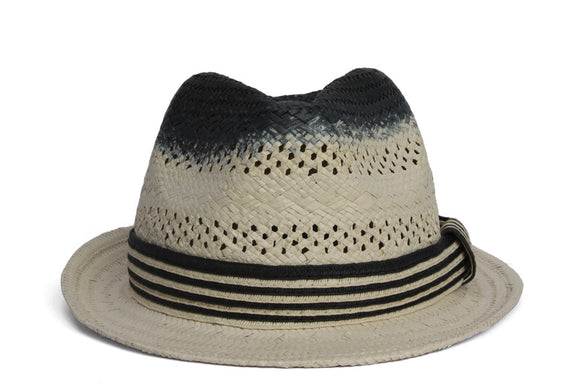 TopHeadwear Two-Tone Classic Band Fedora